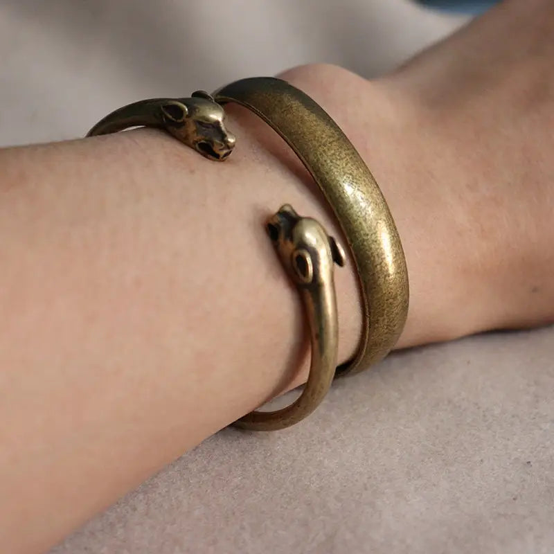 Armreif Vintage Stil-Armband breit-Wikinger