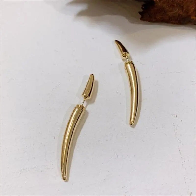 ausgefallene Spike Ohrstecker-minimalistisch leicht