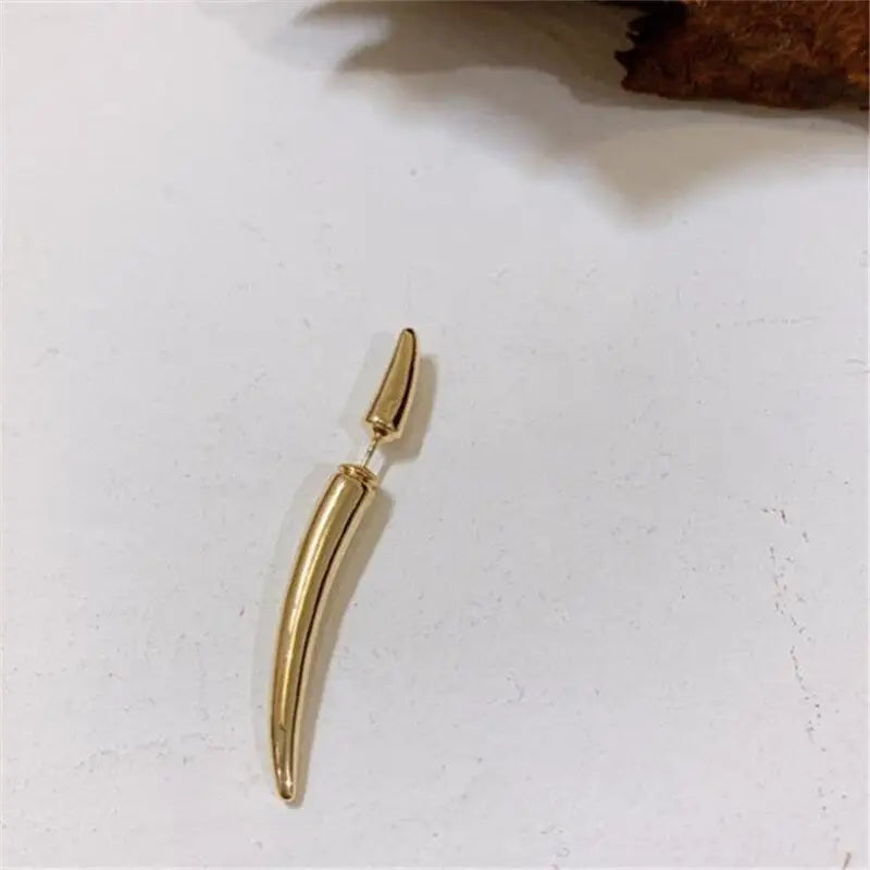 ausgefallene Spike Ohrstecker-minimalistisch leicht