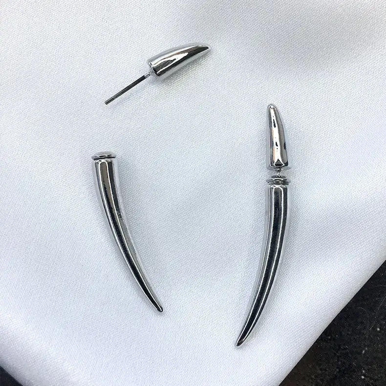 ausgefallene Spike Ohrstecker-minimalistisch leicht