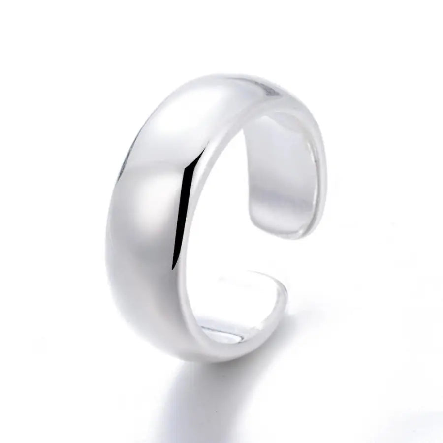 Basic Ring glänzend-Schmuck Zeitlos-Ringe