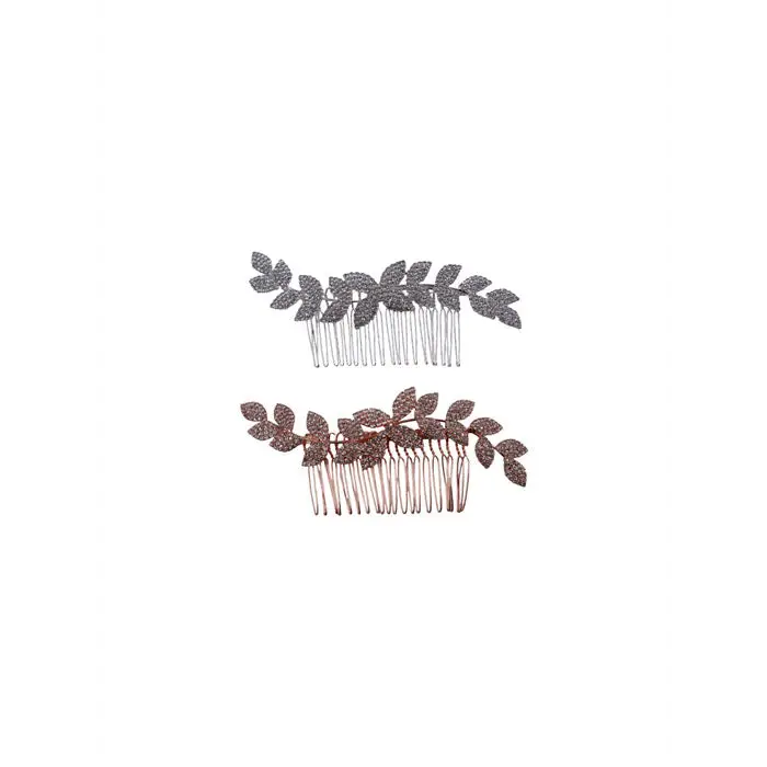Blätter Haarkamm Hochzeit Haarschmuck Braut Schmuck