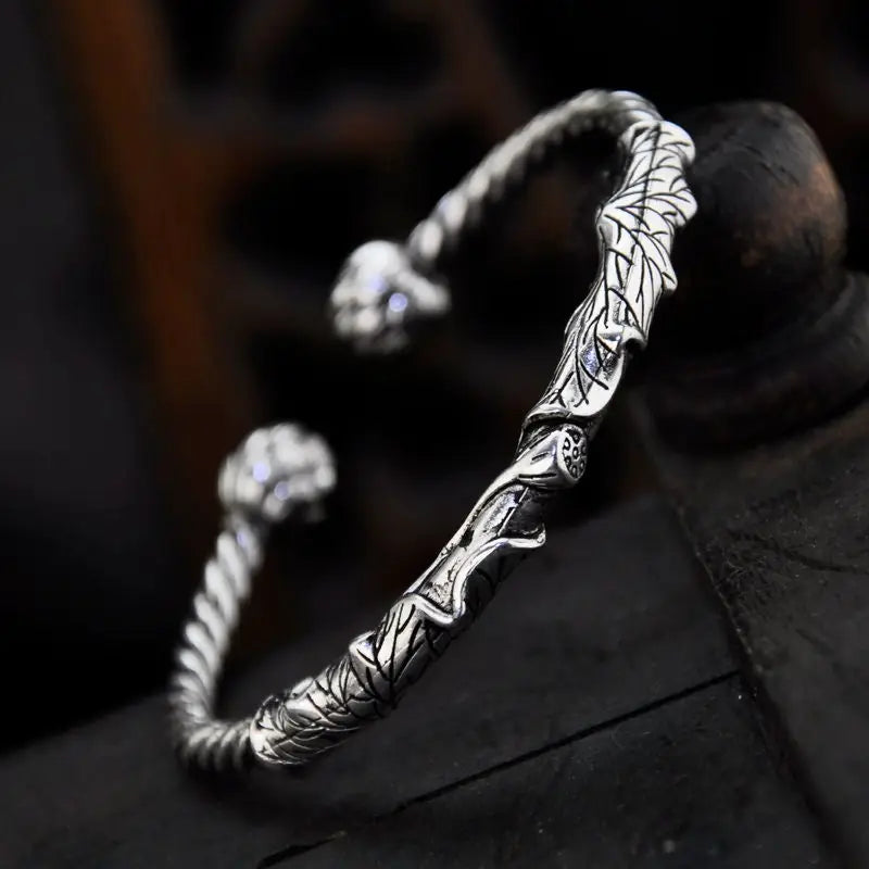 Bohemian Lotus Blüten Armreif - Armband als Ethnisches