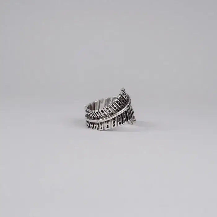 breiter offener Feder Ring-Ring mit Stein-Boho Schmuck-ausgefallene Ringe-Damenschmuck-Ring Silber Farben-Geschenk-Fingerring Vintage Stil-shelago eu schmuck-breiter ri