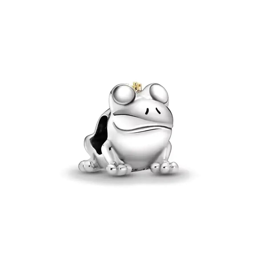 Charm Froschkönig.Froschkönig Charm Anhänger.Charm Frosch.Tier Beads Silber.Geschenk zum Valentinstag.Jahrestag Geschenk für Sie.SHELAGO SCHMUCK