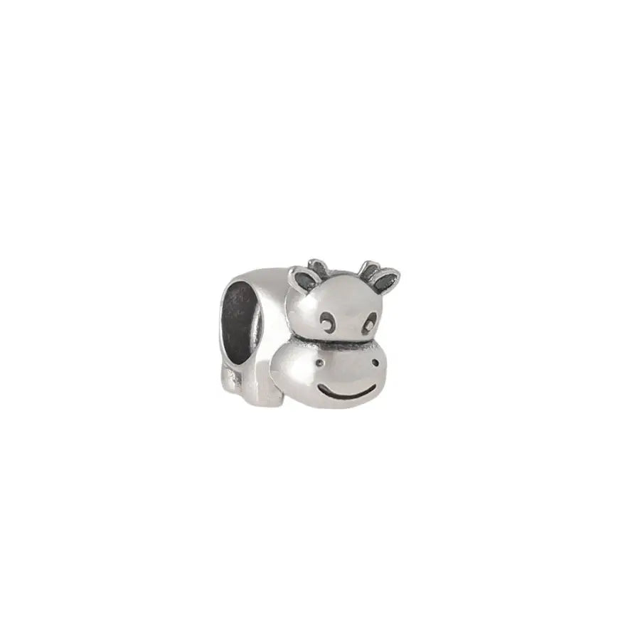 Tieranhänger Kuh-Kuh Charm Anhänger-Kleines Kuh Motiv-Geschenk Freundin-Charm Kleine Kuh-Bauernhof Char-Bauernhof Anhänger-SHELAGO SCHMUCK