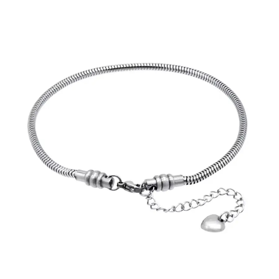 Charm Schlangen Armband-Edelstahl Charm Armband-Charm Armband für Anhänger-Armband für Charms-Schmuck für Frauen-SHELAGO SCHMUCK-