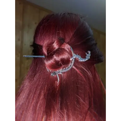 Drachen Haarnadel-Viking Haarbrosche-Mittelalter Schmuck