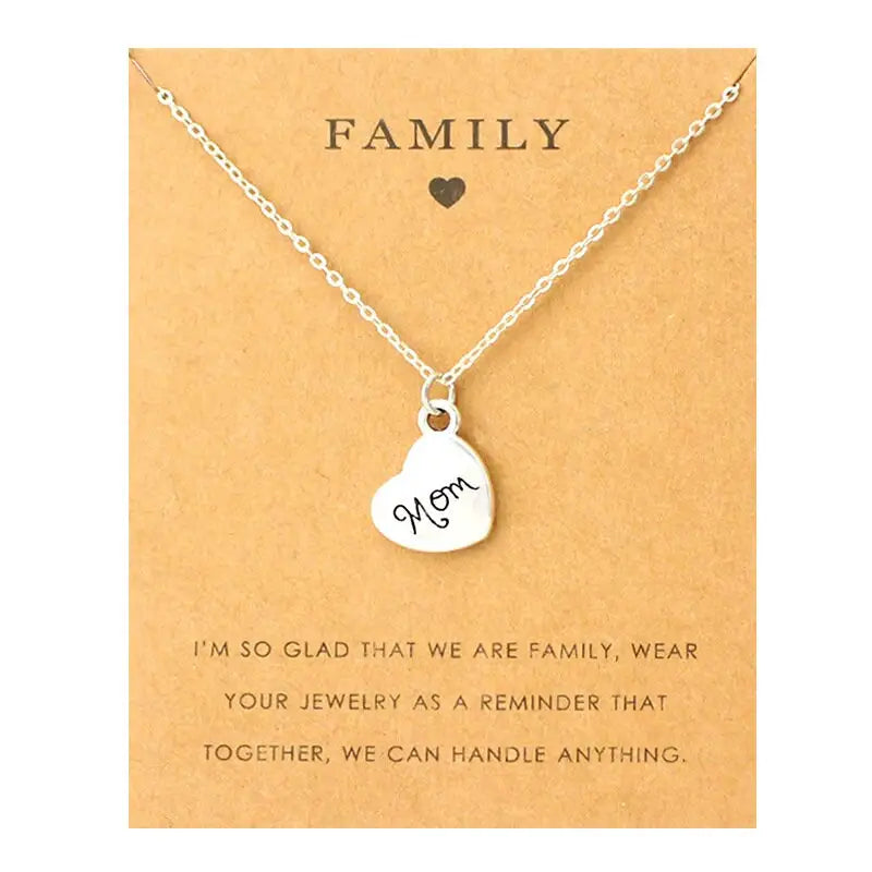 Familien Halskette-Kette Oma-Mama Tochter Schmuck-Geschenk