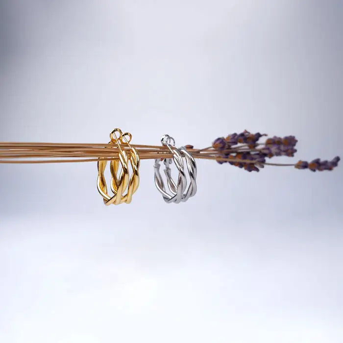 gedrehte Seil Creolen-verdrehte runde Hoops-große verdrehte Creolen-Creolen Ohrringe Silber-Creolen Ohrringe Gold-runde Kordel Ohrringe-runde Kreolen Gold-Shelago Schmuck