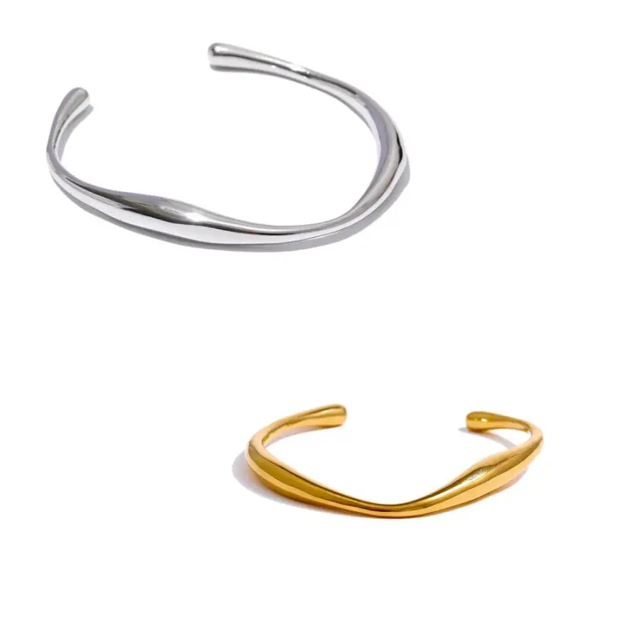 Geschwungener Armreif - Armreif