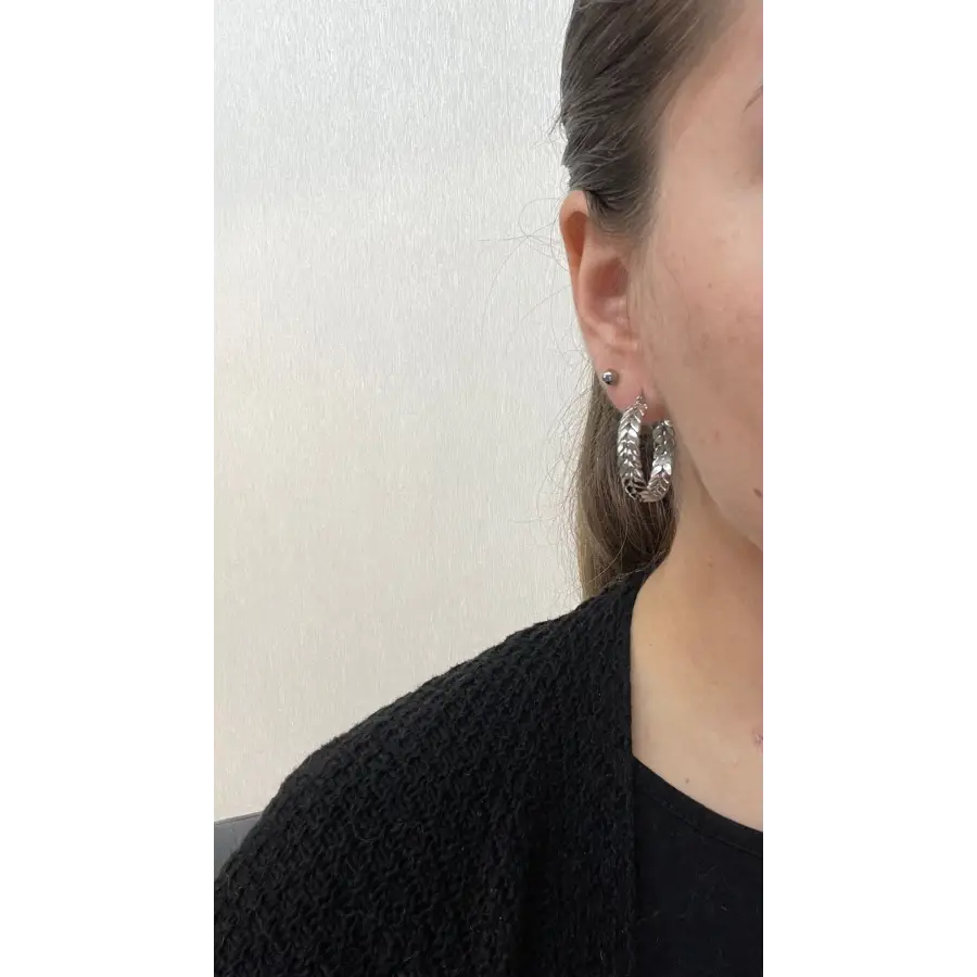 große Creolen Ohrringe