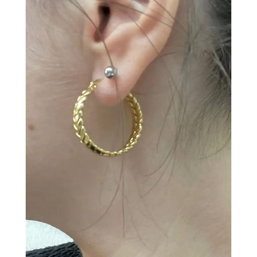 große Creolen Ohrringe