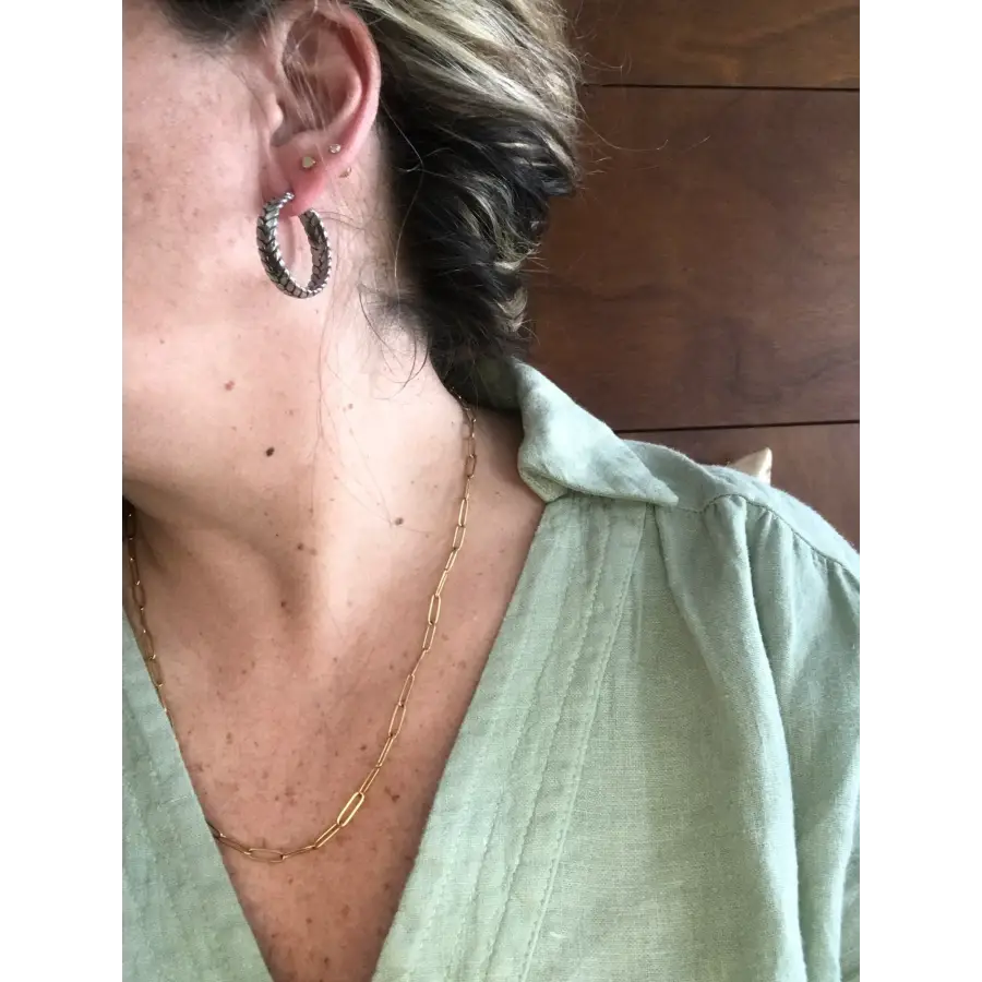 große Creolen Ohrringe