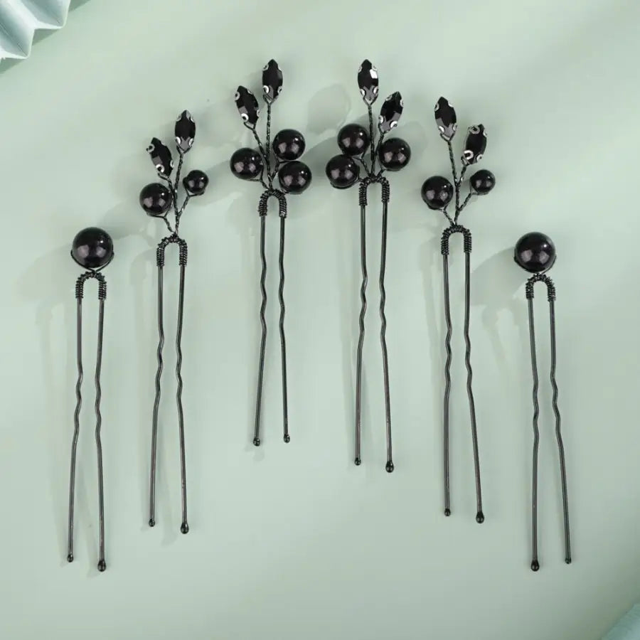 Haarnadel Set-Haarnadeln Braut-Haarnadel mit Perlen-Hochzeit