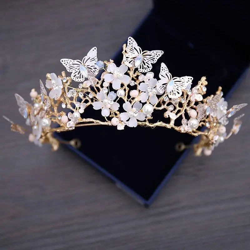 Haarschmuck Braut-Brautmode Kopfschmuck-Hochzeit Kleidung-Hochzeitsmode Haare-Brautmode Trends-Brautschmuck Accessoires-Heiraten Brautfrisur - Shelago
