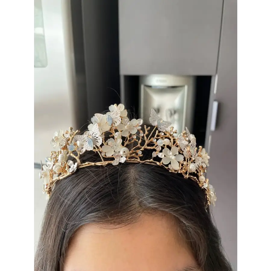 Haarschmuck Braut-Brautmode Kopfschmuck-Hochzeit Kleidung-Hochzeitsmode Haare-Brautmode Trends-Brautschmuck Accessoires-Heiraten Brautfrisur - Shelago