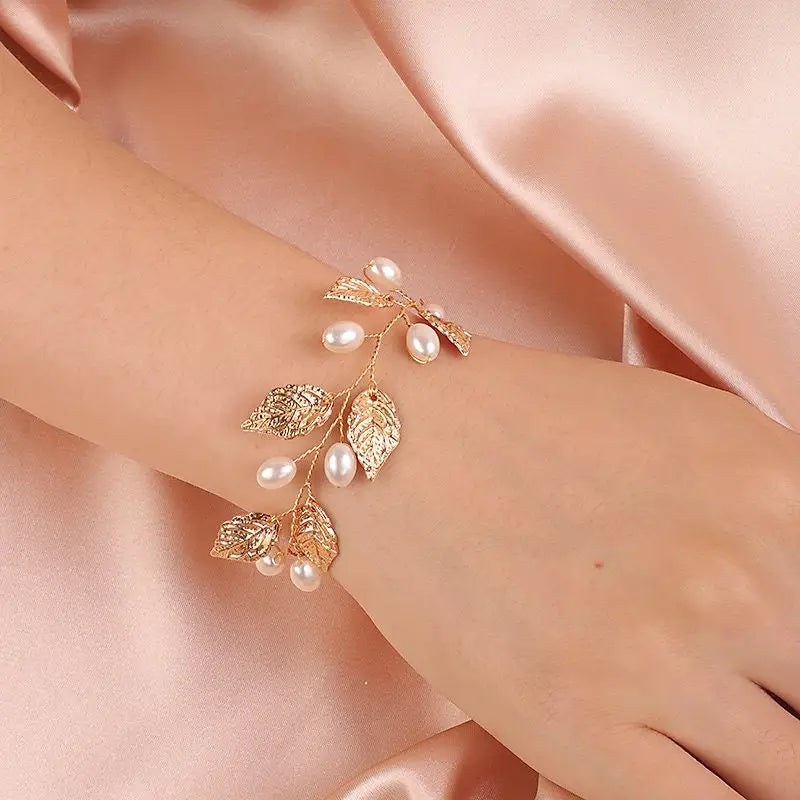 Haarschmuck Braut-Brautschmuck Gold-Haarschmuck