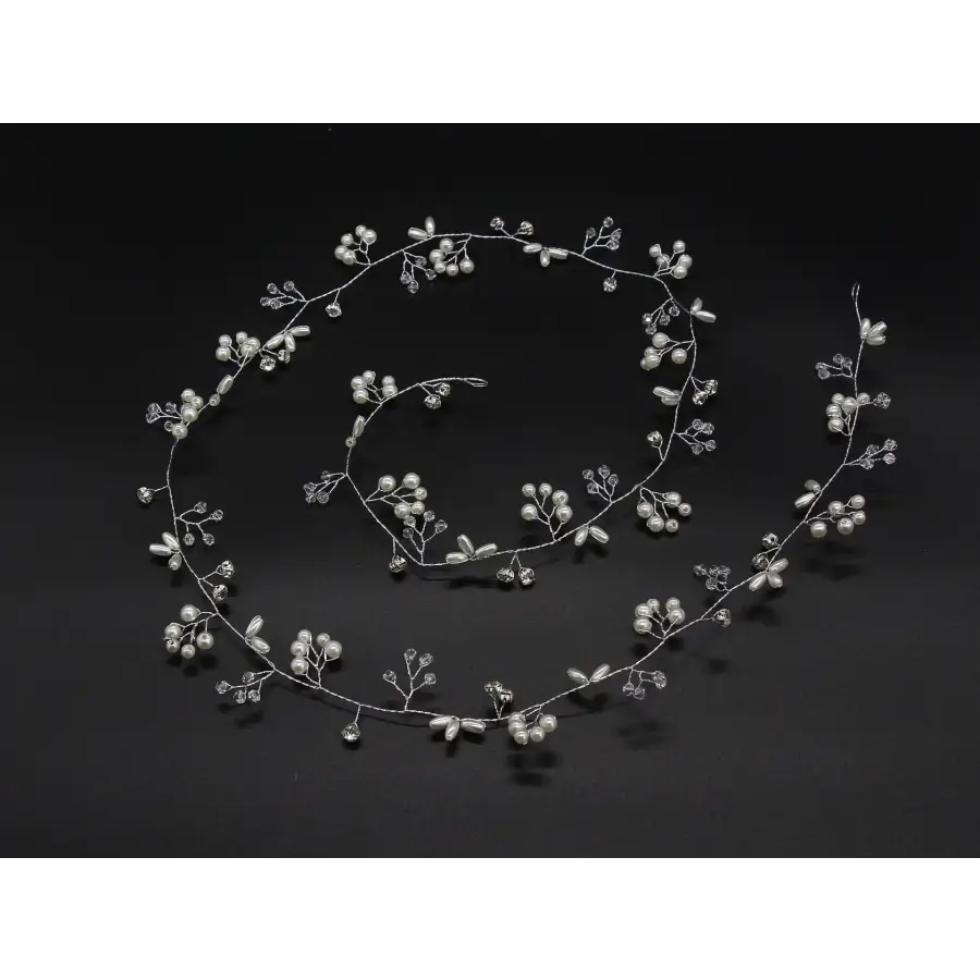 Haarschmuck Braut-Haarranke Silber-Hochzeit