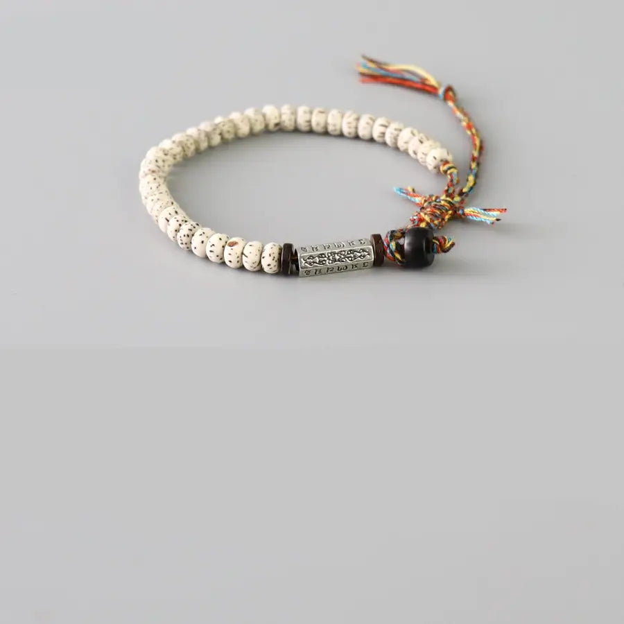 Handgemachtes Armband Glück Amulett Bodhi Perlen Unisex