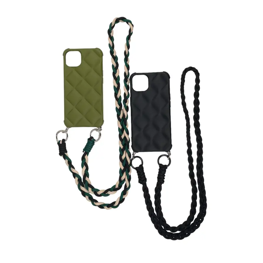 Handyhülle IPHONE 13-Handykette IPHONE 14-Handyhülle mit Kette-Hülle