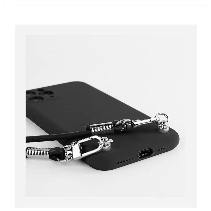 Handyhülle iPhone-Crossbody Case Kette-Handykette