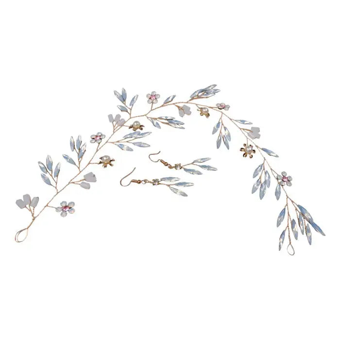 Hochzeit Haarschmuck Blumen Perlen Braut Schmuck Hochzeit