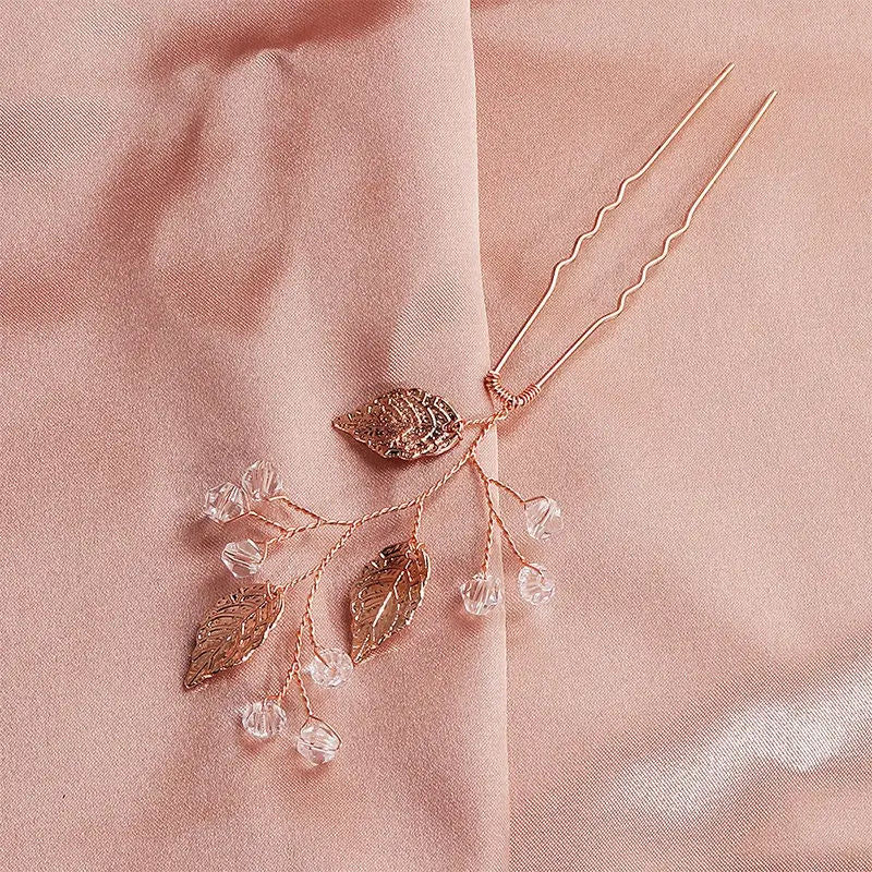 Hochzeit Haarschmuck-Perlen Haarspange-Braut