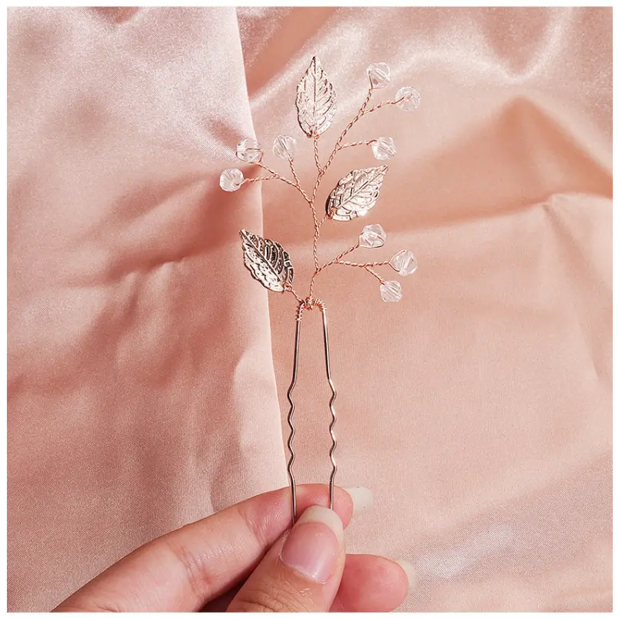 Hochzeit Haarschmuck-Perlen Haarspange-Braut