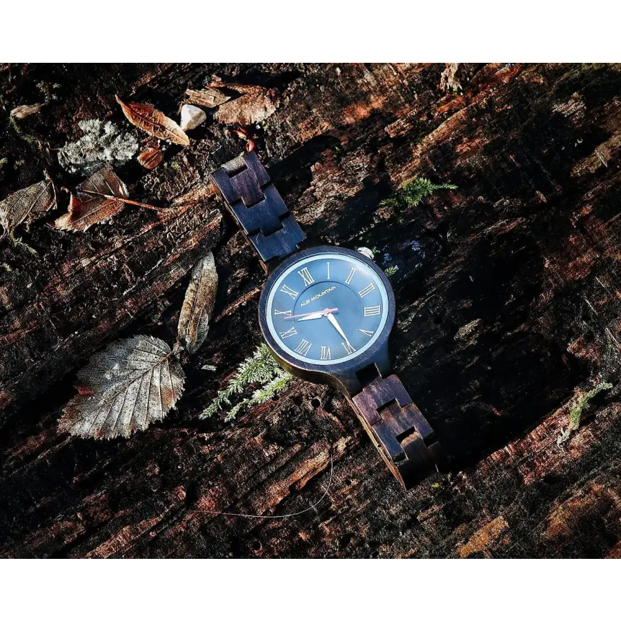 Holz Armband Uhr für Damen - Vintage Stil - Holzschmuck -