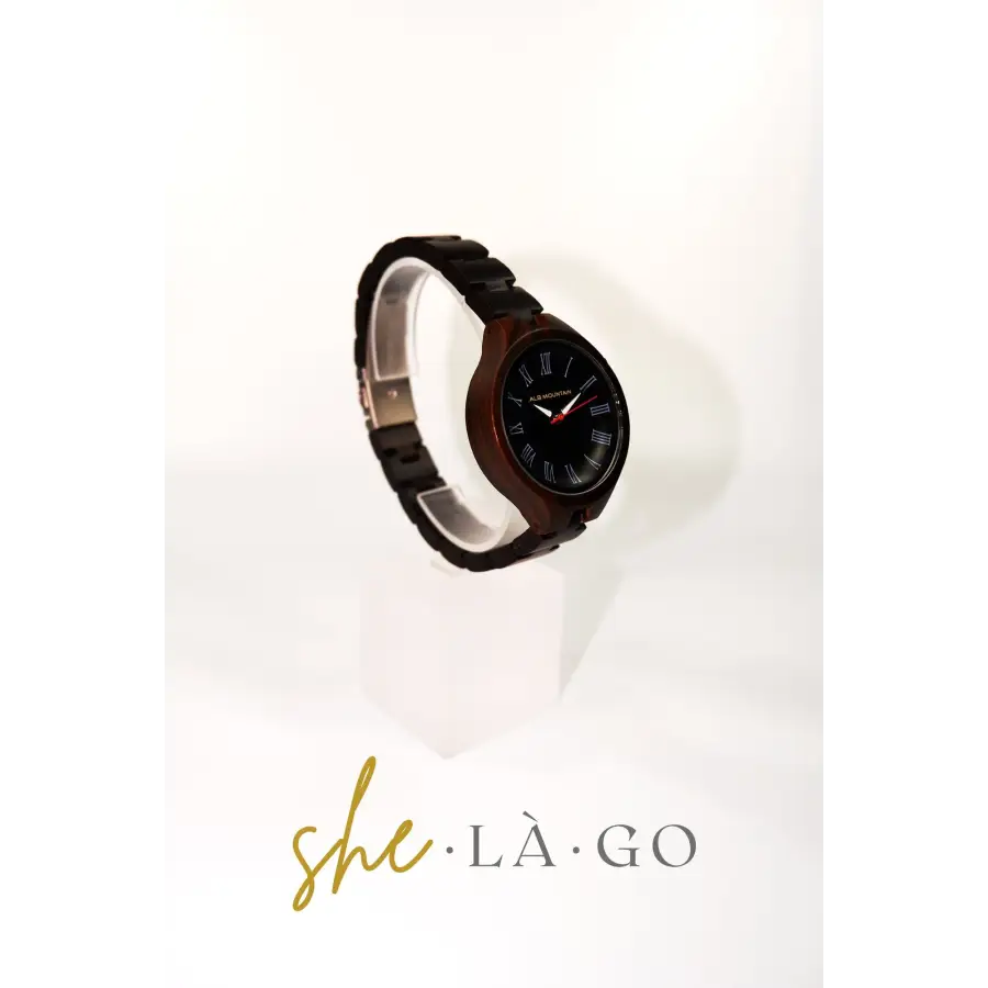 Holz Armband Uhr für Damen - Vintage Stil - Holzschmuck -