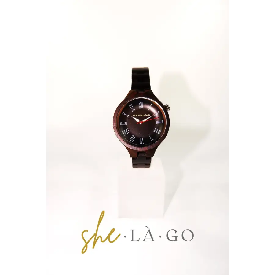 Holz Armband Uhr für Damen - Vintage Stil - Holzschmuck -