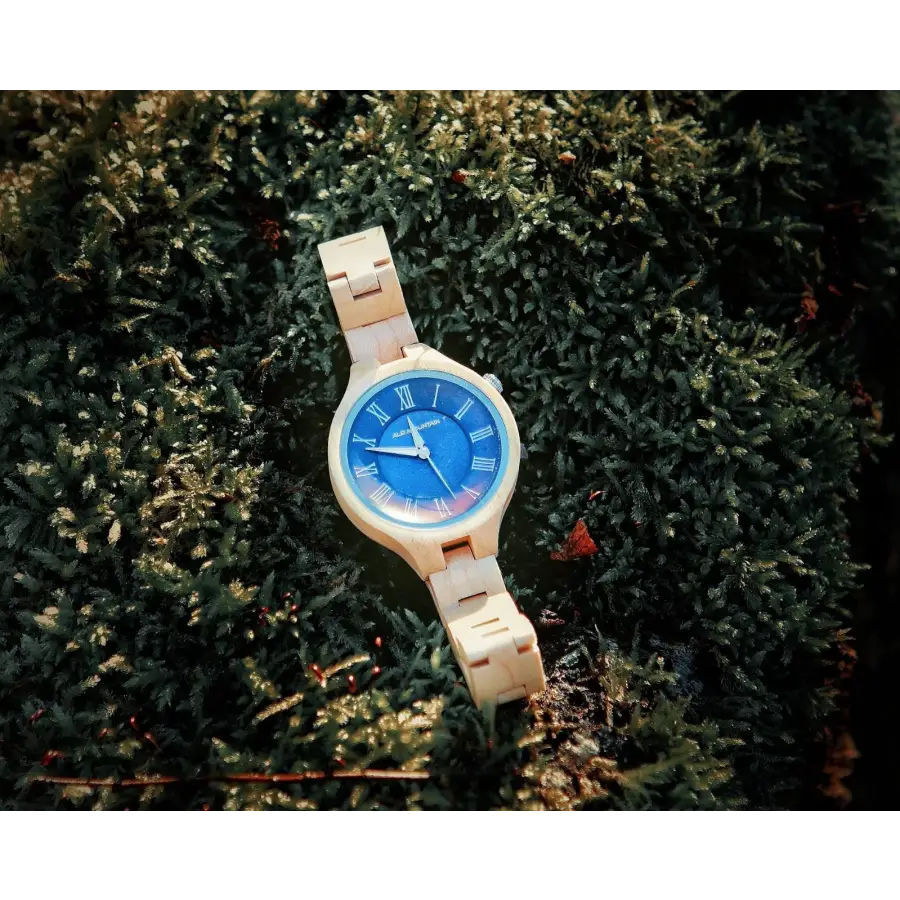 Holz Armband Uhr für Damen - Vintage Stil - Holzschmuck -