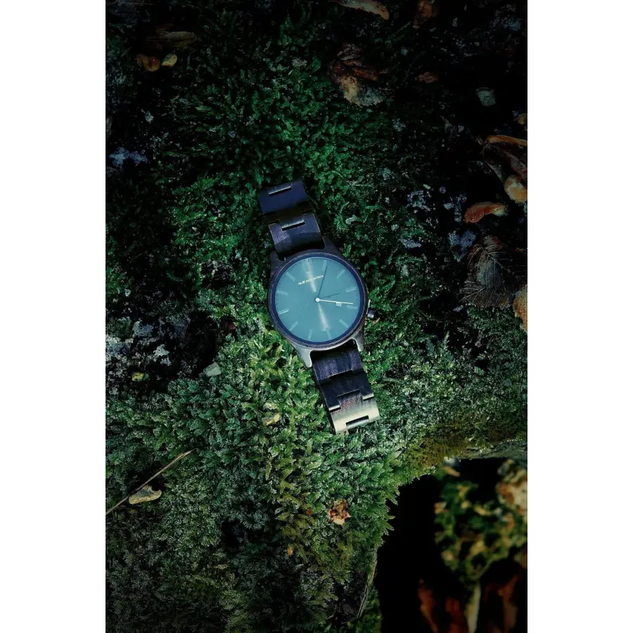 Holz Armbanduhr Holzuhren für Herren Holzschmuck Walnuss braun