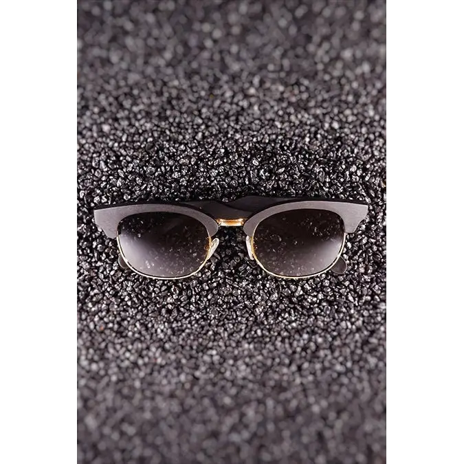 Holz Sonnenbrille - Vintage Retro Stil - für Herren und