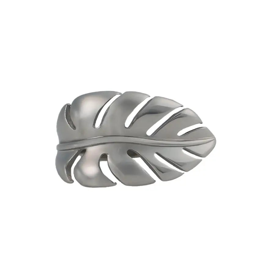 Jungle Chic-Ring vergoldet Damen-Edelstahl Ring Damen-Monstera Blatt Ring-Monstera Ring Damen-Botanischer Schmuck-Blatt Ring-Trend Schmuck-Schmuck Geschenk-SHELAGO SCHMUCK-