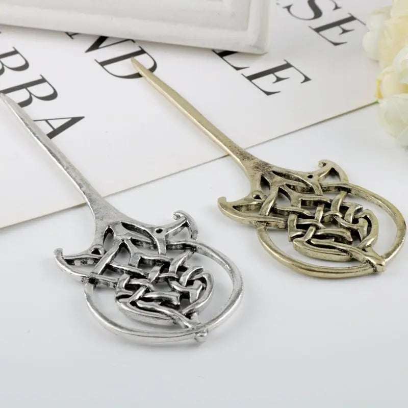 Keltische Haarnadel-Fantasy Schmuck-Viking Schmuck-Kreis