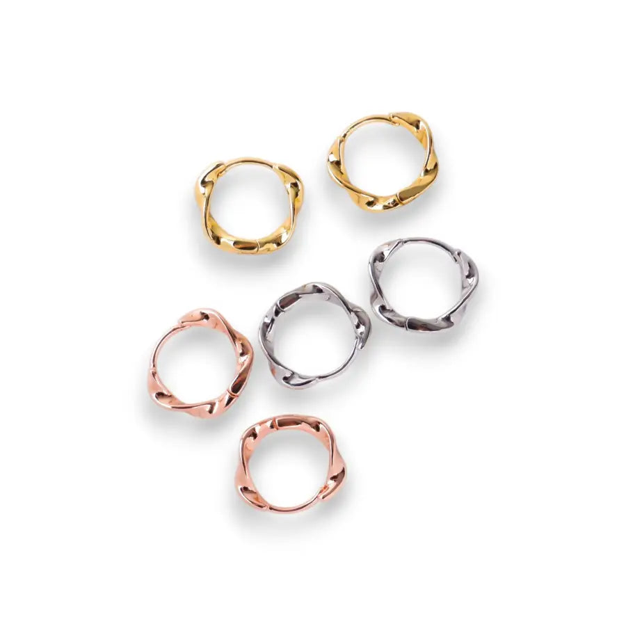 Ohrringe zum kombinieren-Ohrringe Frauen-Ohrringe Damen Creolen-mini Creolen-kleine Creolen Ohrringe-Geschenke für FrauenDamen Creolen Silber-Damen Creolen Rose-Damen Creolen Gold-Shelago Schmuck