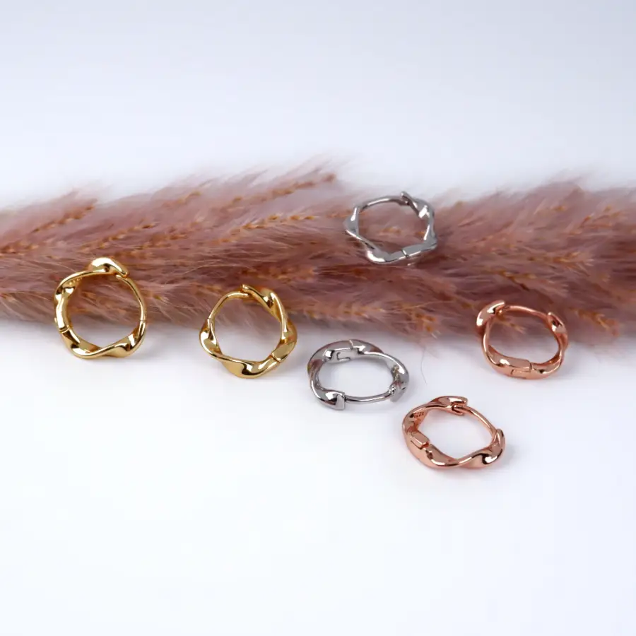 Ohrringe zum kombinieren-Ohrringe Frauen-Ohrringe Damen Creolen-mini Creolen-kleine Creolen Ohrringe-Geschenke für FrauenDamen Creolen Silber-Damen Creolen Rose-Damen Creolen Gold-Shelago Schmuck