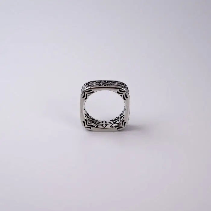 Pangu Ring-Viking Ring-Runen Ring-Ringe mit Muster-Ring