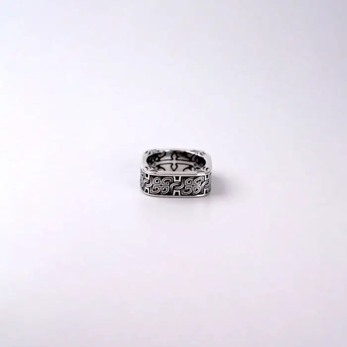 Pangu Ring-Viking Ring-Runen Ring-Ringe mit Muster-Ring