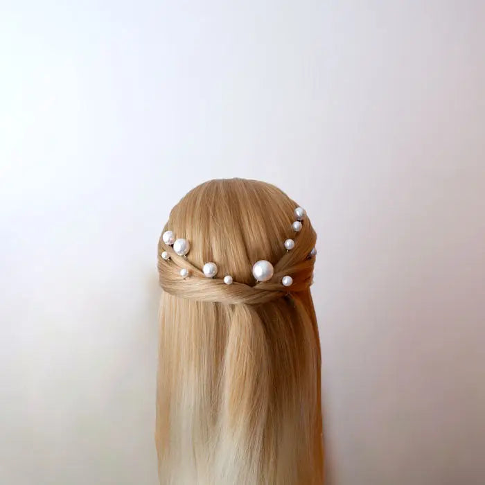 Hochzeit Haarschmuck-Perlen Haarnadel-Brautschmuck