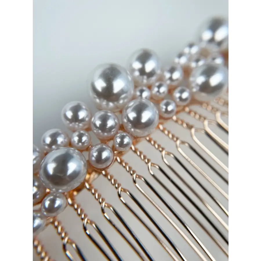 Perlen Haarkamm-Brauthaarschmuck-eleganter