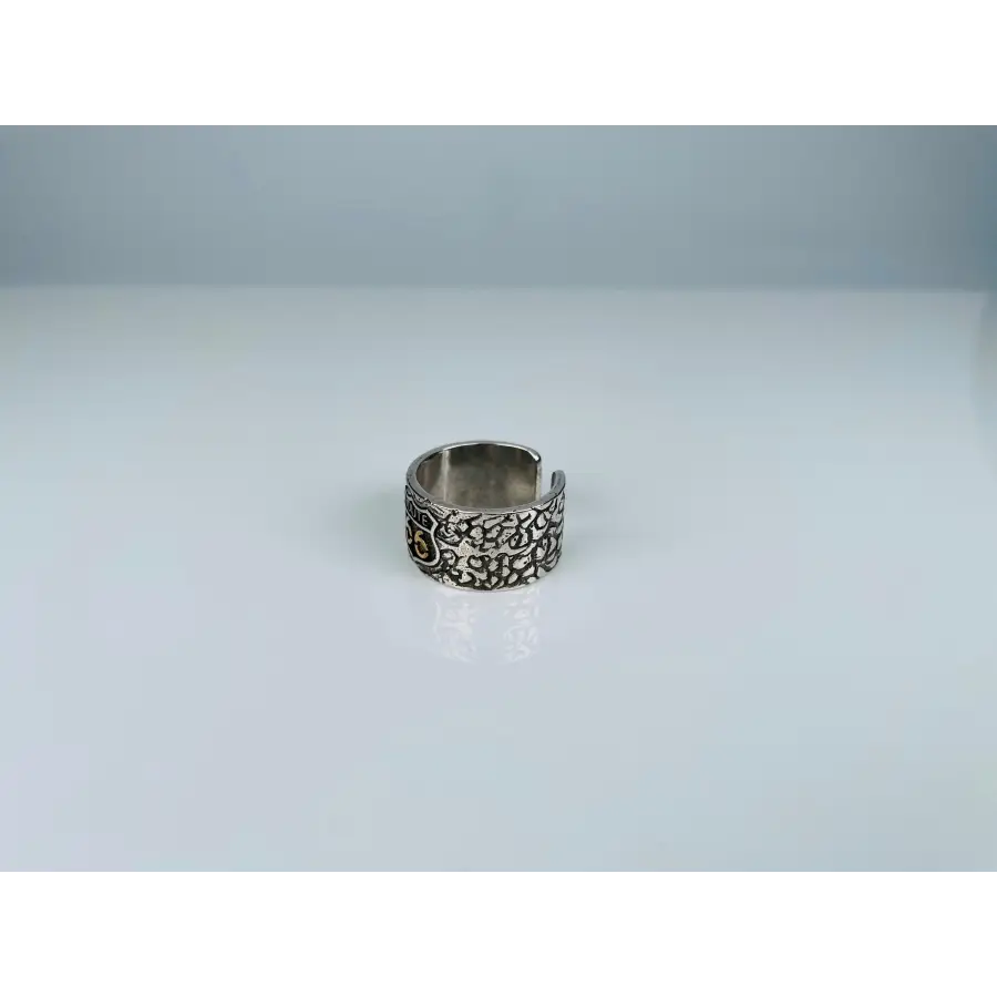 Route 66 Ring- Highway Symbol- Biker Ring aus Edelstahl-