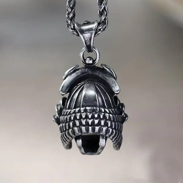 Samurai Schädel Halskette-Japanischer Geist