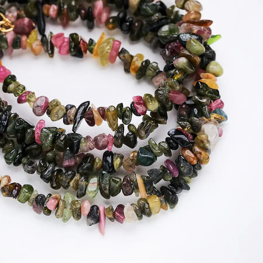 Steinsplitter Armkettchen-Echtstein Armbänder-Stein