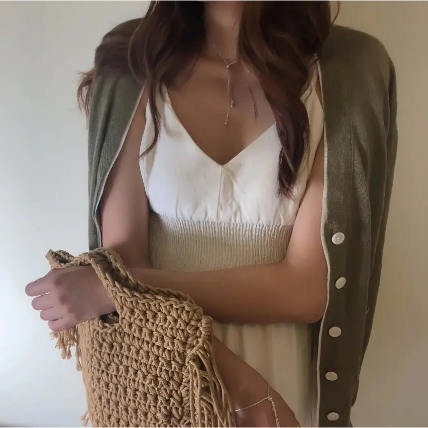 verstellbare Seil Halskette-Venezianerkette-Gliederkette