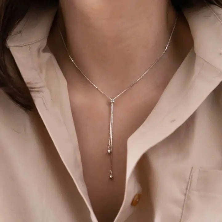 verstellbare Seil Halskette-Venezianerkette-Gliederkette