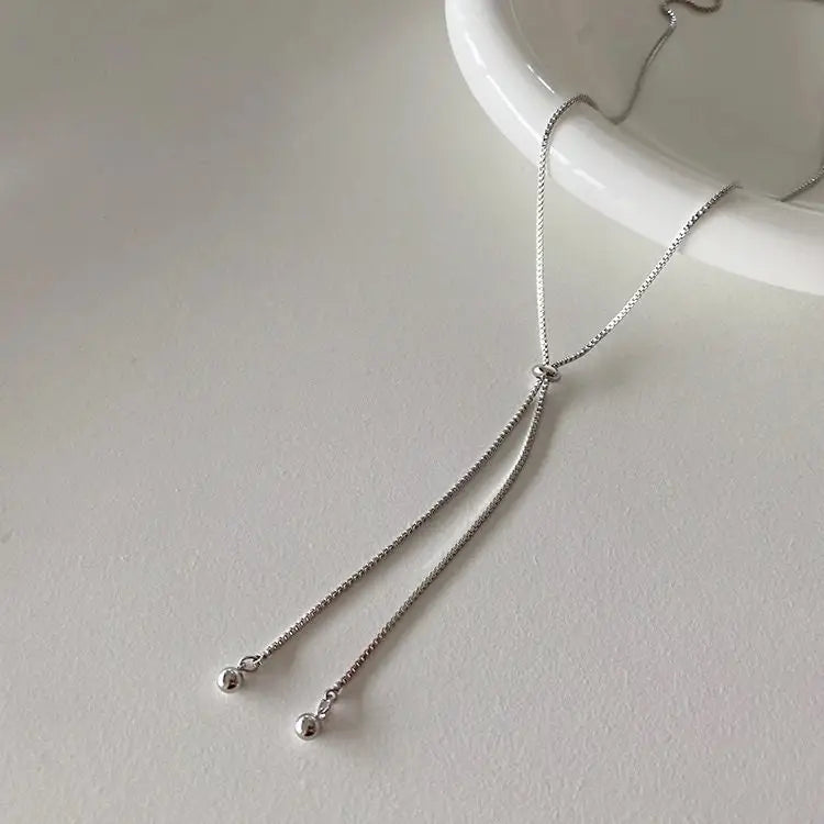 verstellbare Seil Halskette-Venezianerkette-Gliederkette