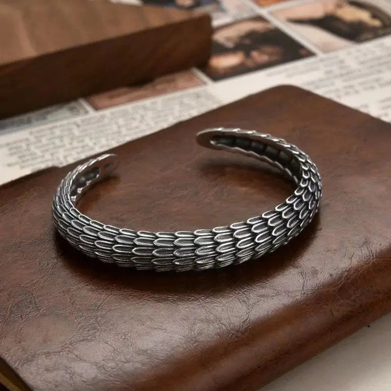 Viking Drache Armreif-Viking Schmuck-massiver